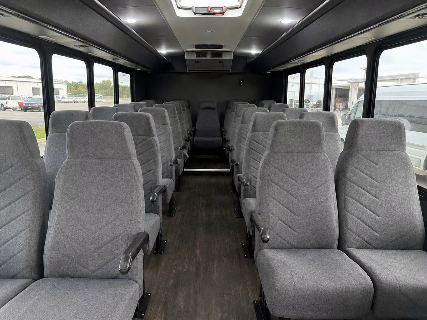 18 passenger minibus inside