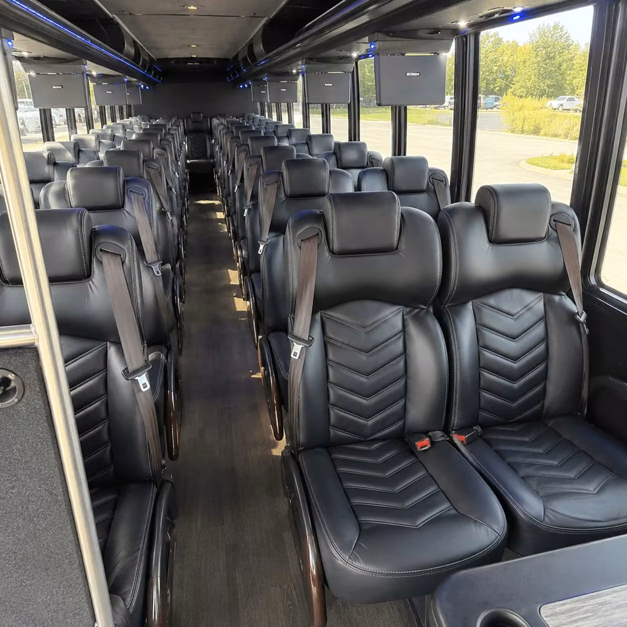 30 passenger minibus interior