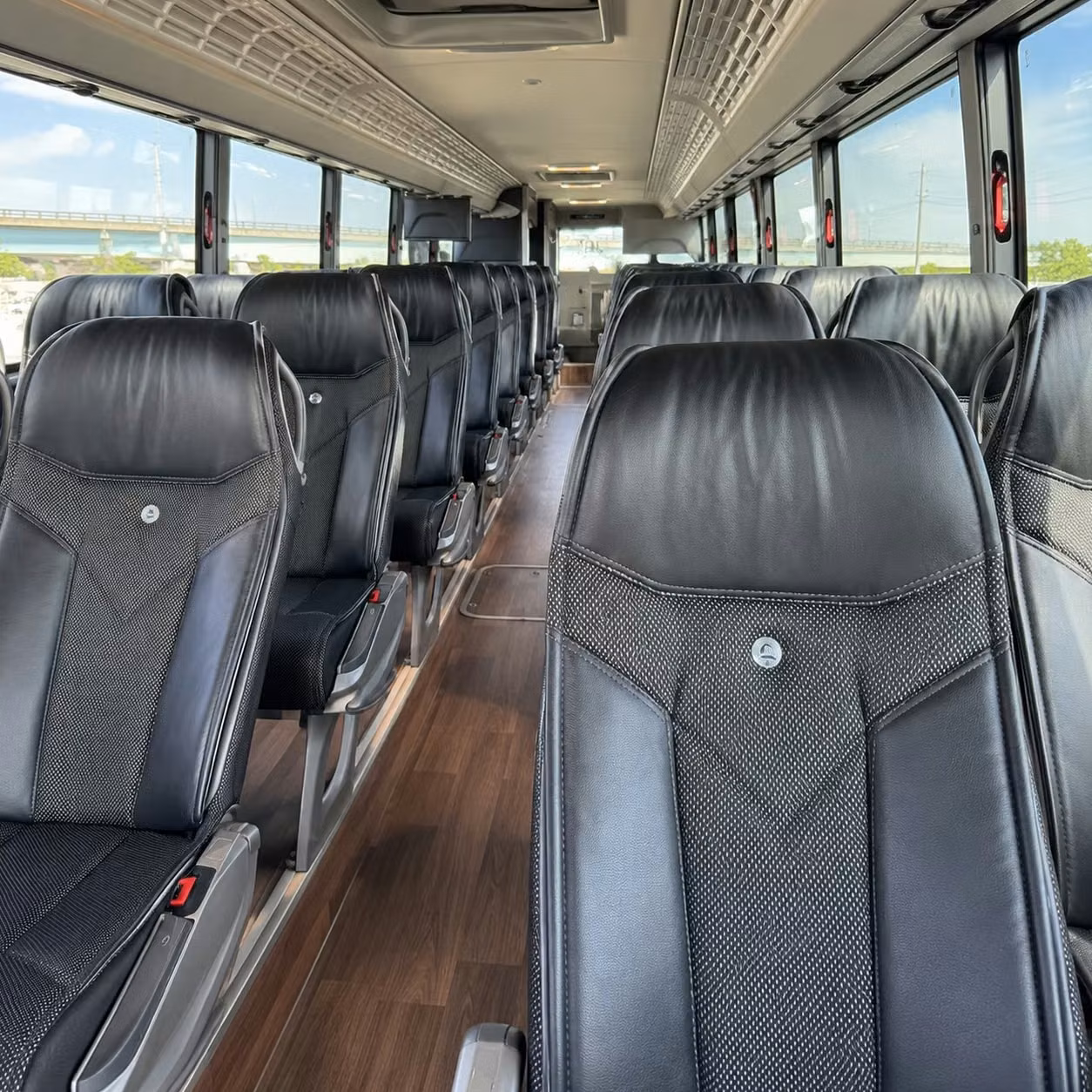 charter buses for waterfront wedding venues along the west haven shoreline
