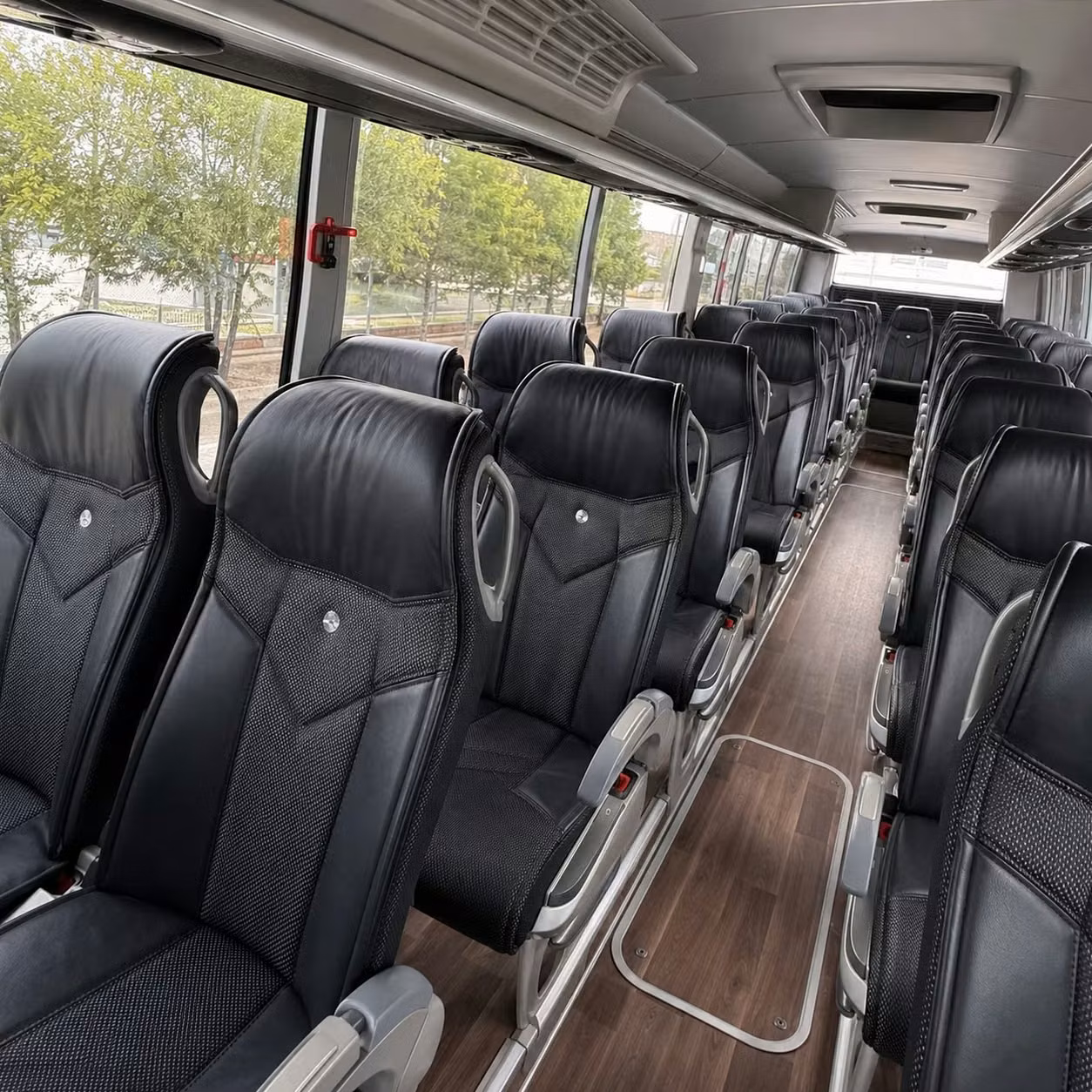 west haven charter bus interior gallery